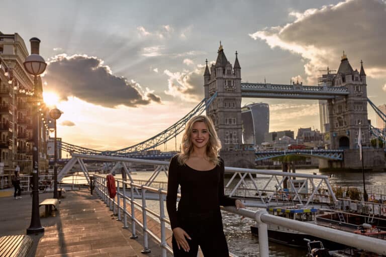 Tower Bridge Sunset Photoshoot